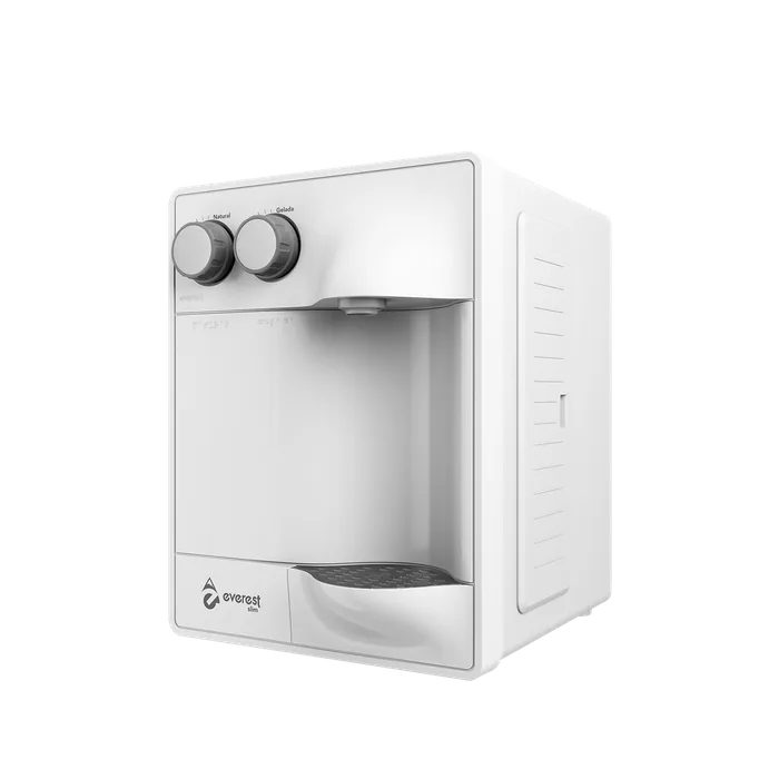 Purificador de água Slim da linha Everest na cor branco